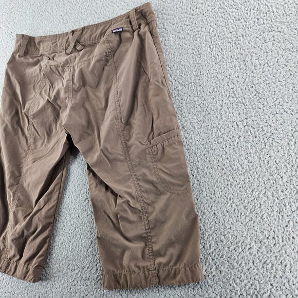 Patagonia Shorts Womens 4 Outdoor Hiking Nylon Stretch Trail Lightweight - Picture 12 of 13